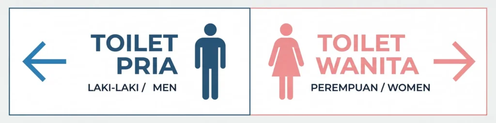 Banner Gender Toilet - Ben Multimedia