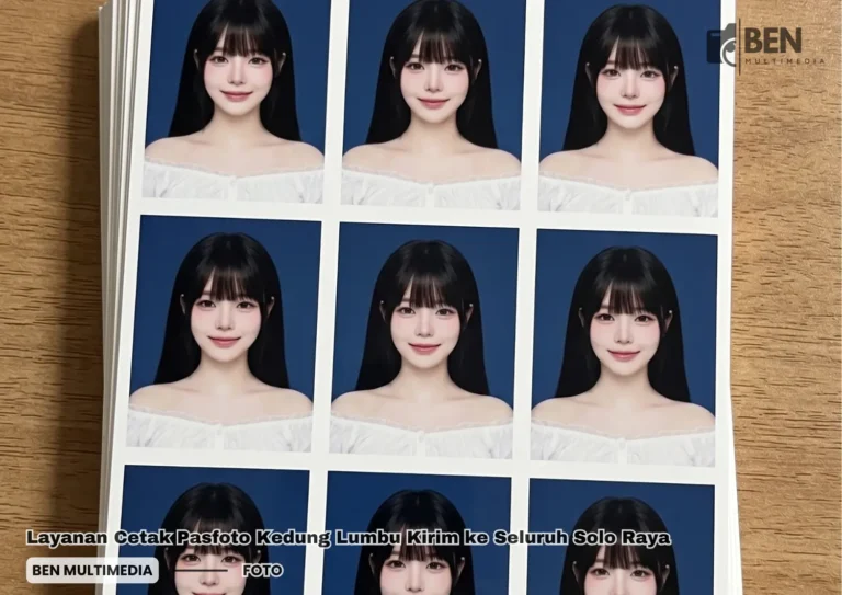Cetak Pasfoto Kedung Lumbu Kirim ke Seluruh Solo Raya