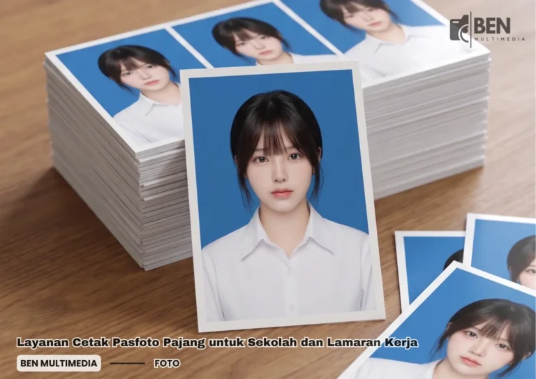 Cetak Pasfoto Pajang untuk Sekolah dan Lamaran Kerja