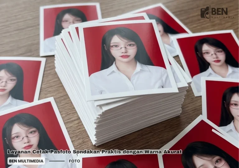 Cetak Pasfoto Sondakan Praktis dengan Warna Akurat