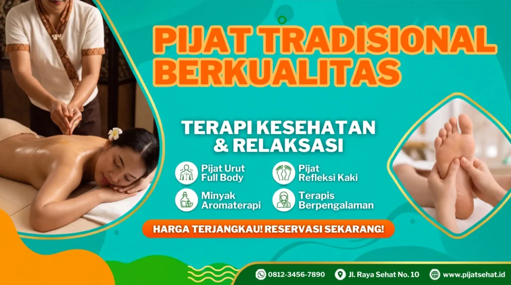 Contoh Banner Terapi Kesehatan dan Relaksasi - Ben Multimedia
