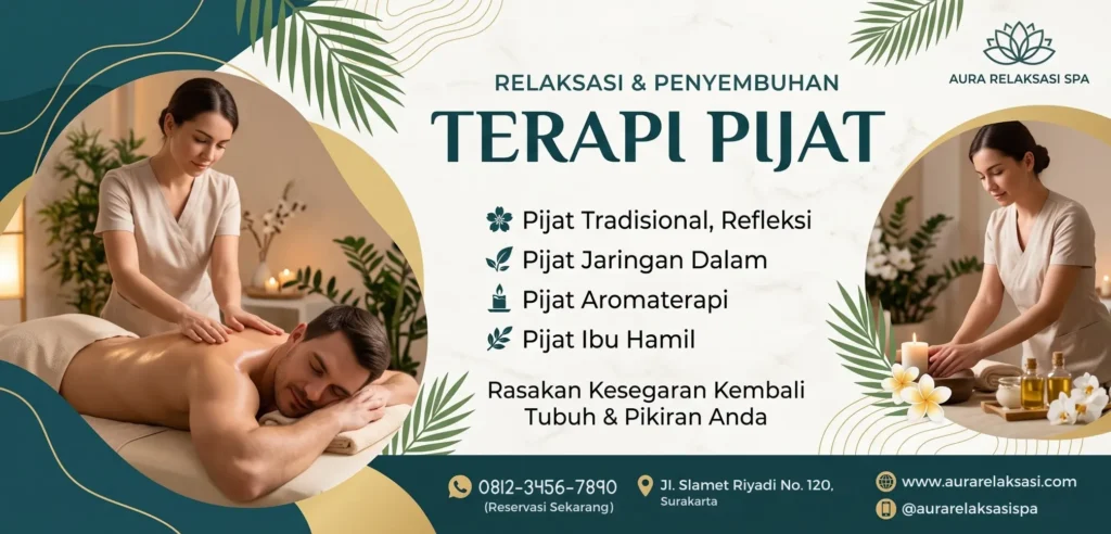 Spanduk Pijat Relaksasi - Ben Multimedia