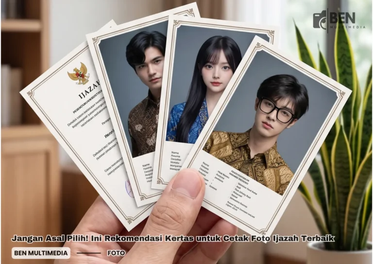 Jangan Asal Pilih! Ini Kertas untuk Cetak Foto Ijazah yang Benar