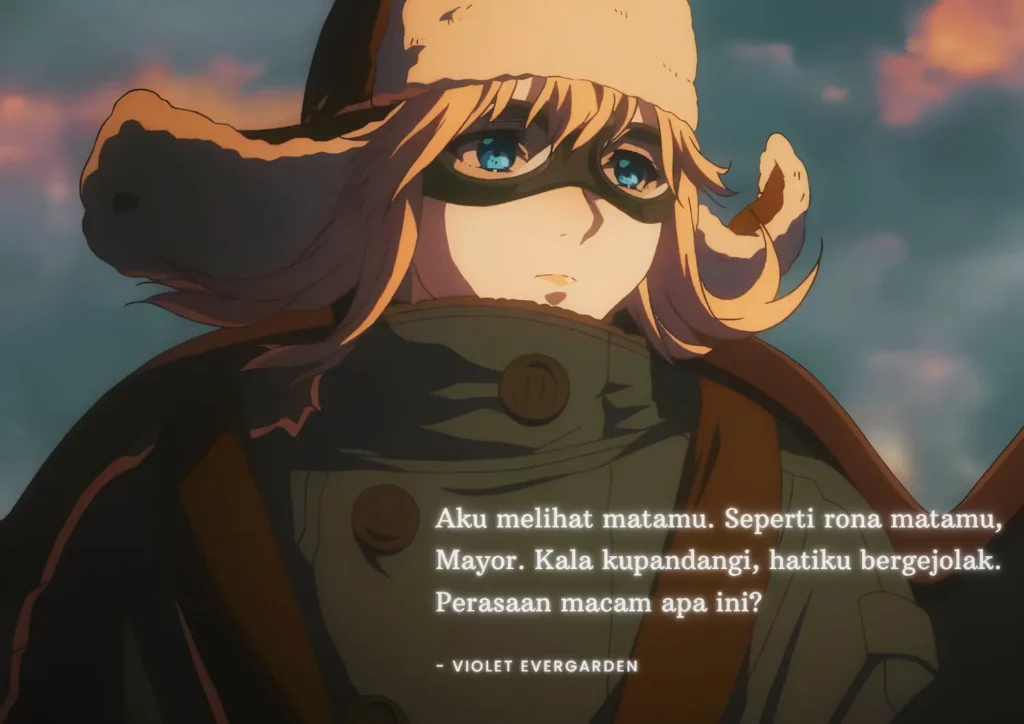 Quote Violet Evergarden - Ben Multimedia