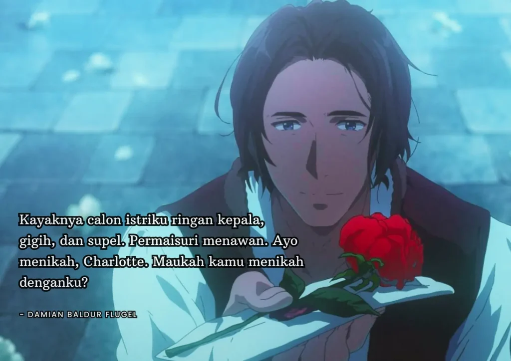 Quote Violet Evergarden | Damian Baldur Flugel - Ben Multimedia