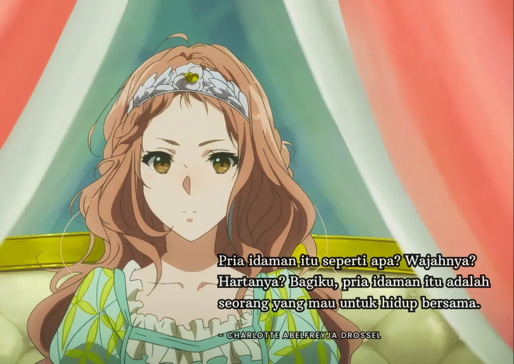 Quote Violet Evergarden | Charlotte Abelfreyja Drossel - Ben Multimedia