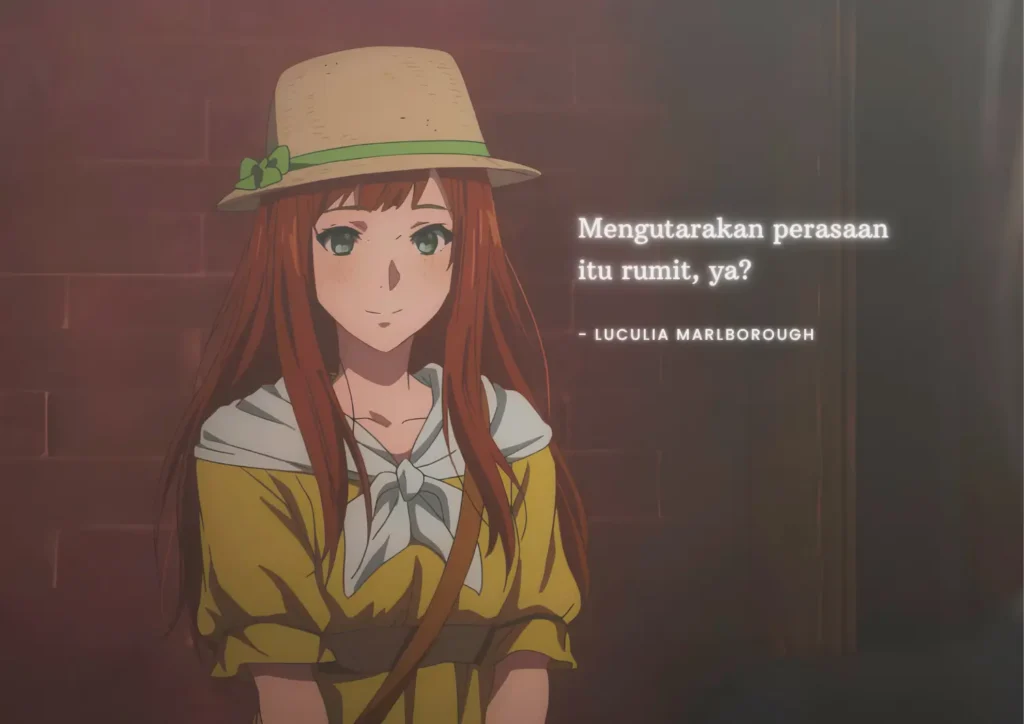 Quote Violet Evergarden | Luculia Marlborough - Ben Multimedia