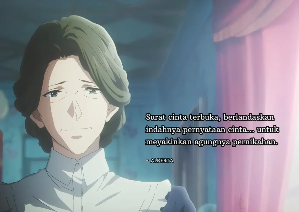 Quote Violet Evergarden | Alberta - Ben Multimedia