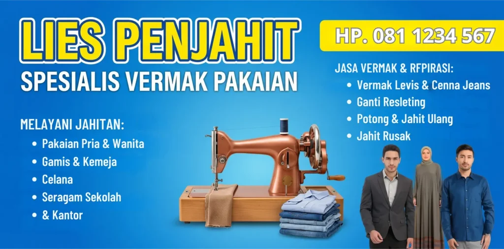 Desain Spanduk Penjahit - Ben Multimedia