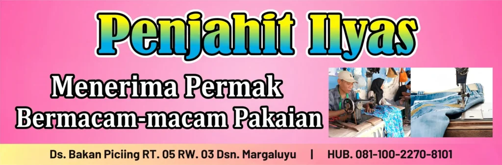 Desain Spanduk Penjahit - Ben Multimedia