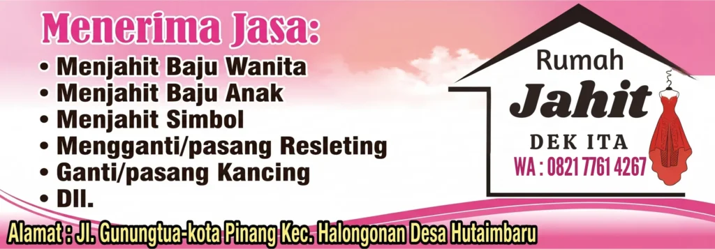 Contoh Spanduk Vermak Pakaian - Ben Multimedia