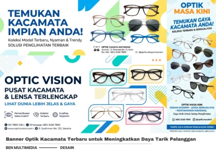 Banner Optik Kacamata