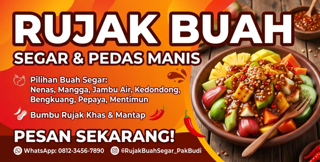 Spanduk Rujak Buah - Ben Multimedia