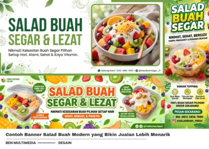 Banner Salad Buah