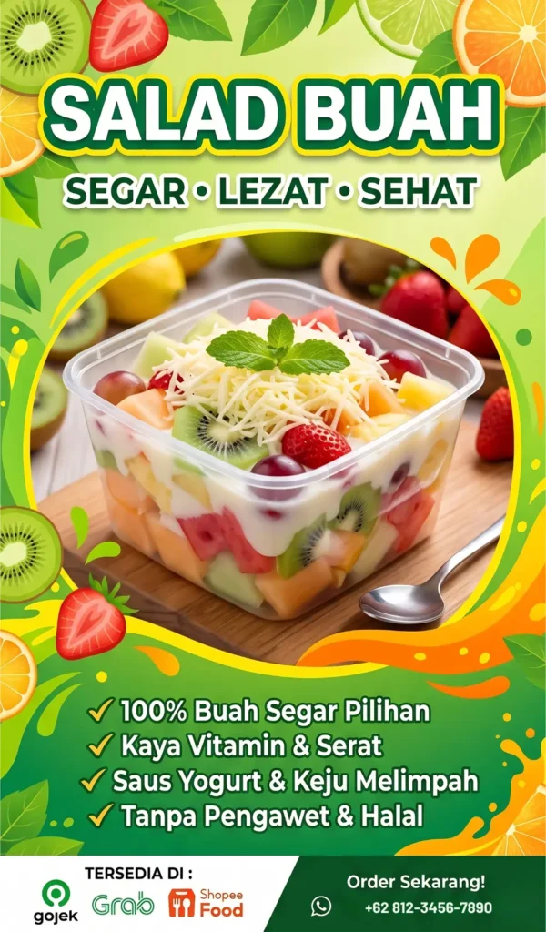 Background Salad Buah - Ben Multimedia