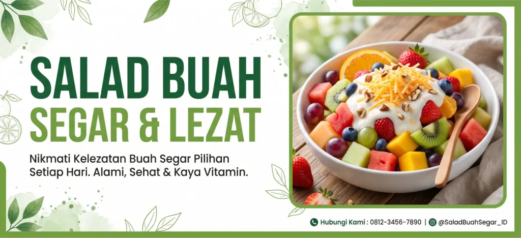 Spanduk Salad Buah - Ben Multimedia