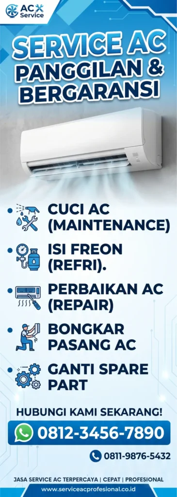 Contoh Banner Service AC - Ben Multimedia