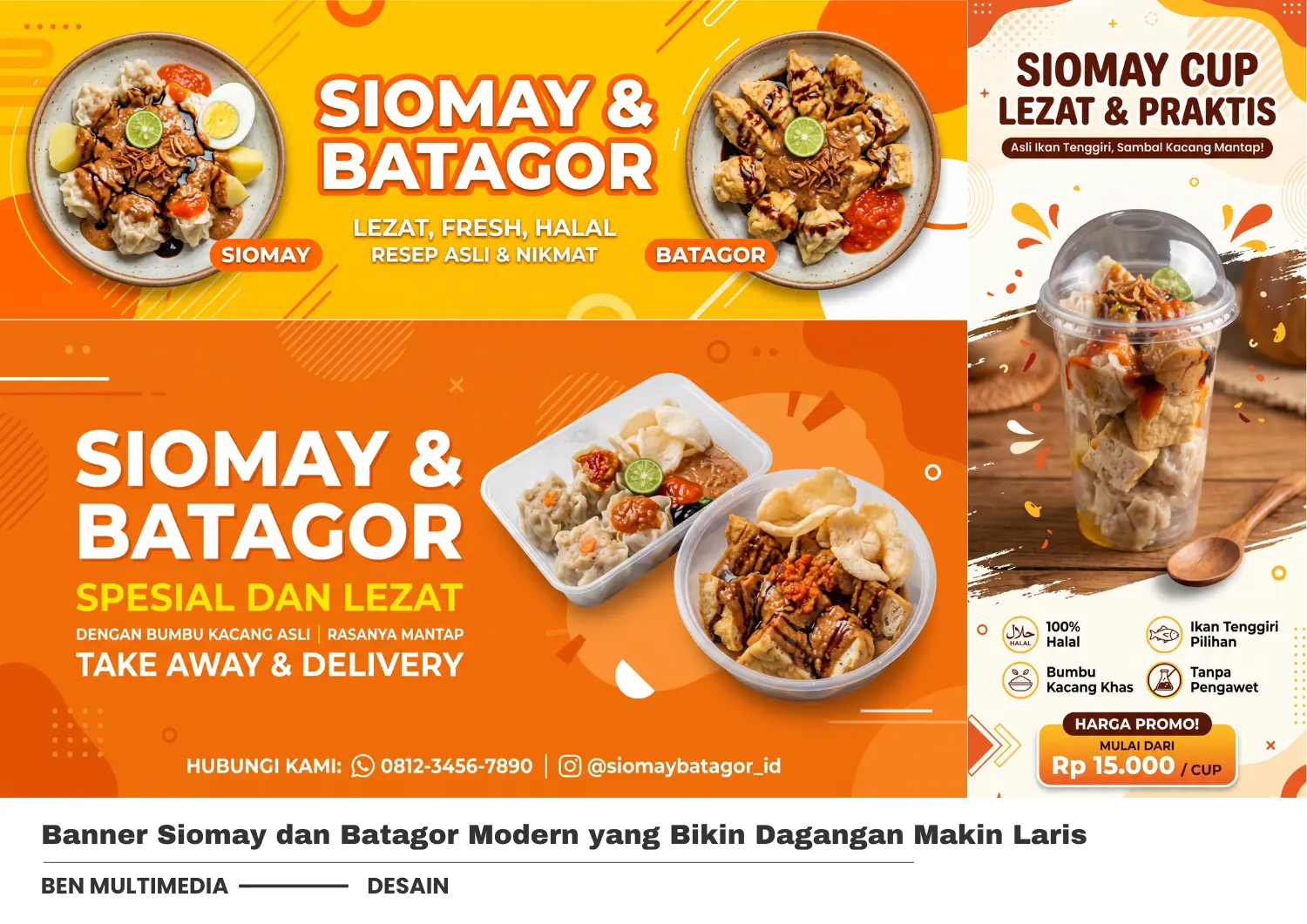 Banner Siomay dan Batagor
