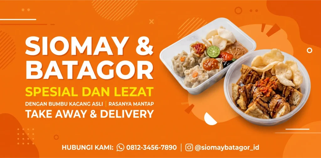 Contoh Spanduk Batagor Siomay - Ben Multimedia