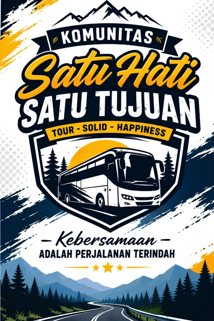 Contoh Spanduk Tour Bus - Ben Multimedia