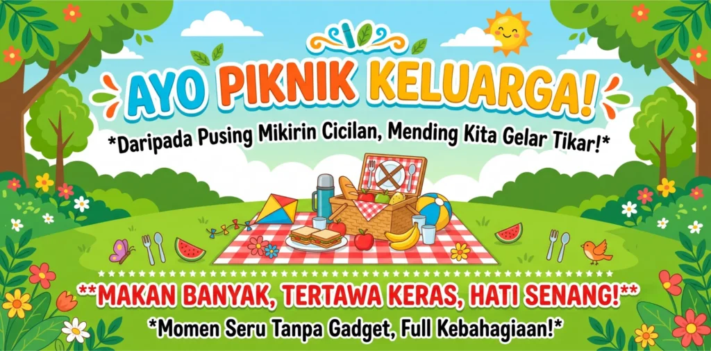 Spanduk Kata-Kata Piknik - Ben Multimedia