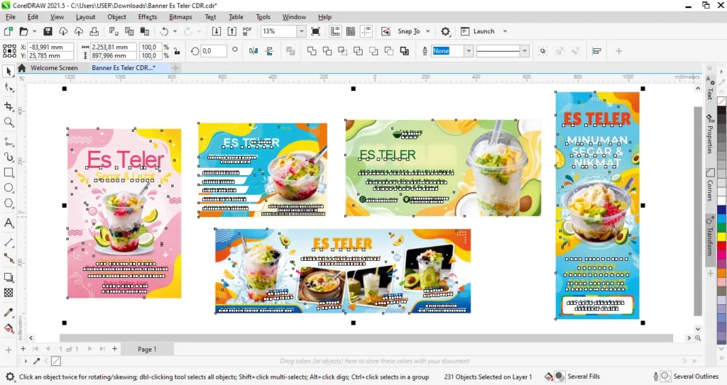 Banner Es Teler CDR - Ben Multimedia