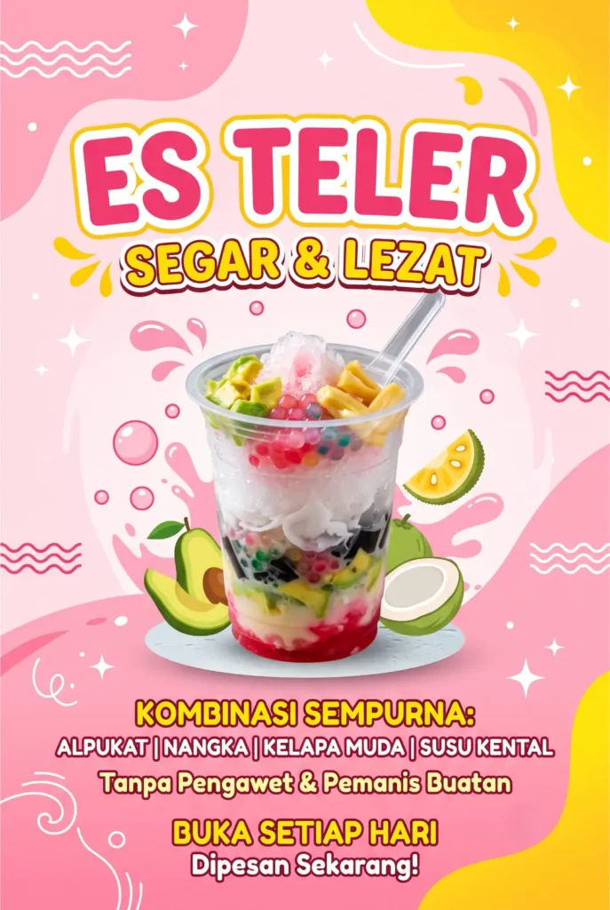 Desain Es Teler Creamy - Ben Multimedia