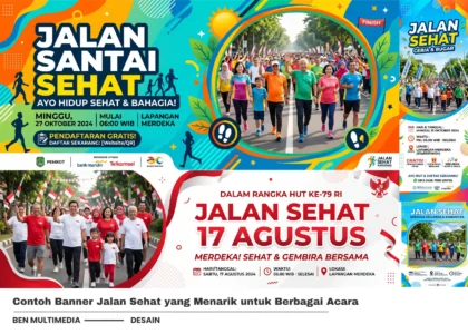 Banner Jalan Sehat