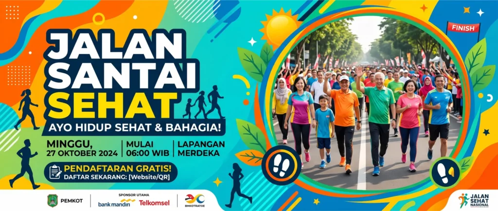 Baliho Jalan Santai - Ben Multimedia