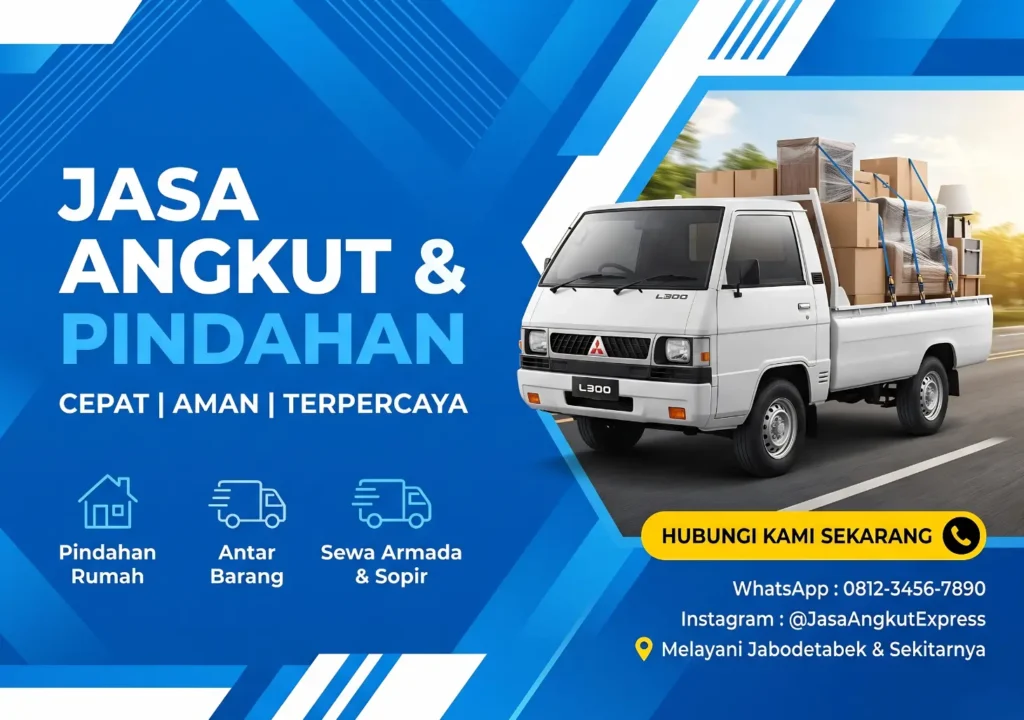 Spanduk Jasa Angkut - Ben Multimedia