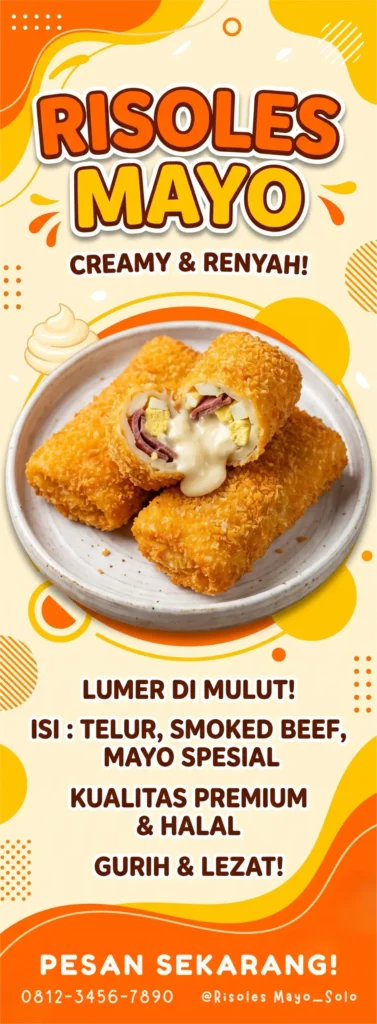 Banner Risoles - Ben Multimedia