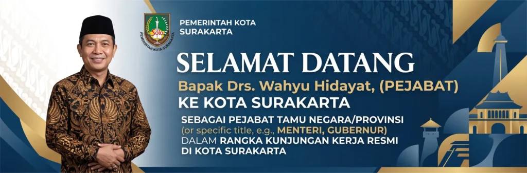 Banner Selamat Datang Pejabat - Ben Multimedia
