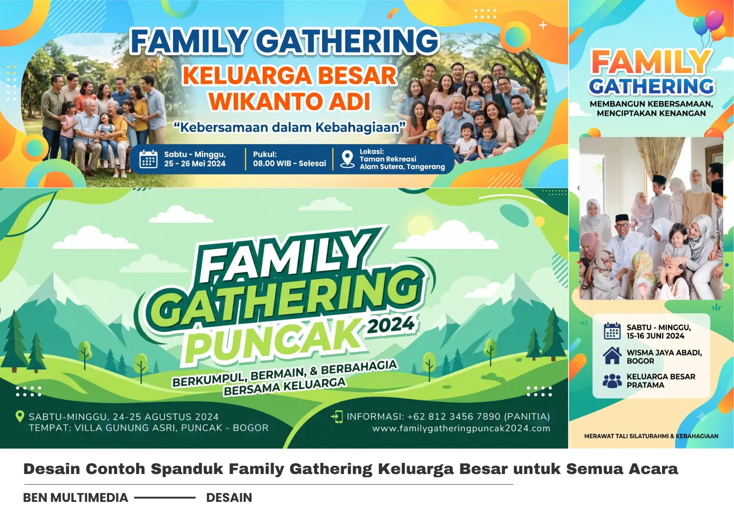 5 Contoh Spanduk Family Gathering Keluarga Besar yang Berkesan 1 Contoh Spanduk Family Gathering Keluarga Besar