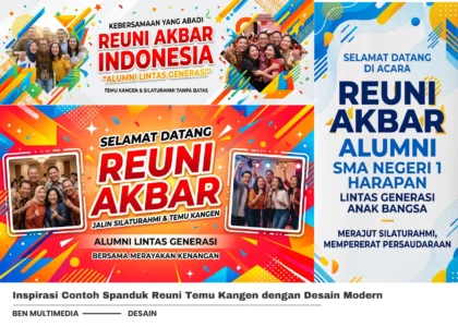 Contoh Spanduk Reuni Temu Kangen