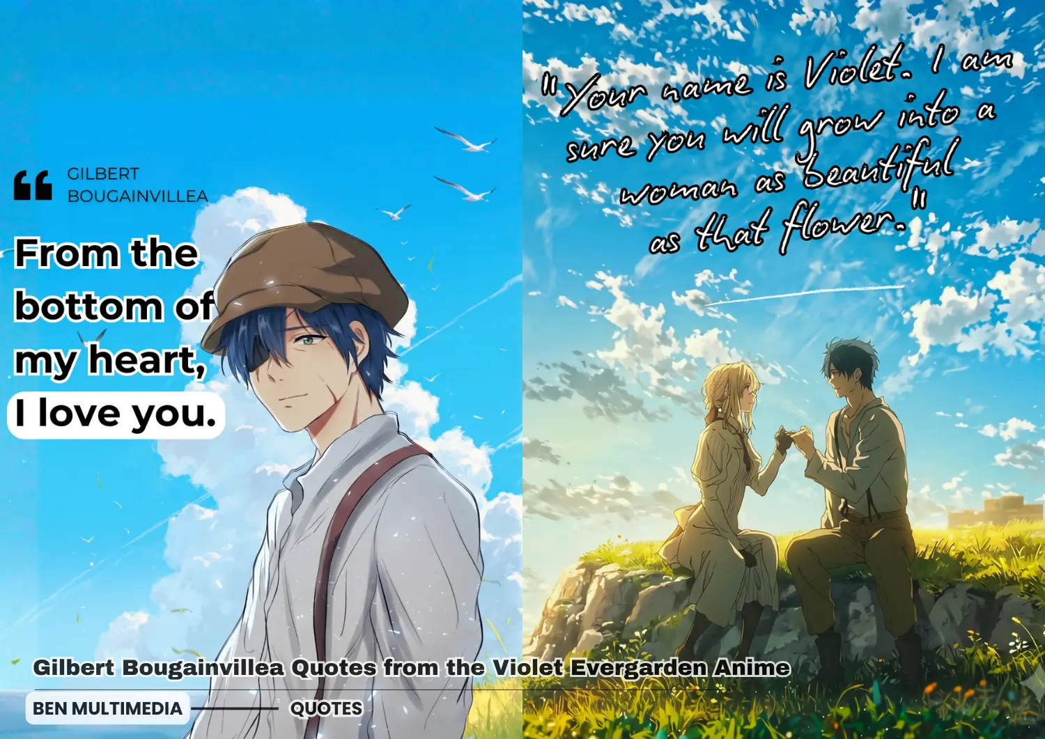 Gilbert Bougainvillea Quotes from the Violet Evergarden Anime 1 Gilbert Bougainvillea Quotes