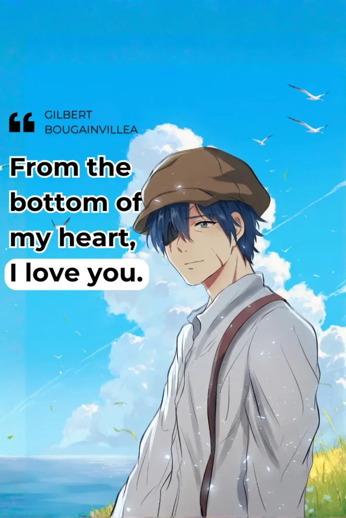 Gilbert Bougainvillea Quotes from the Violet Evergarden Anime 2 Gilbert Bougainvillea Quote – Ben Multimedia