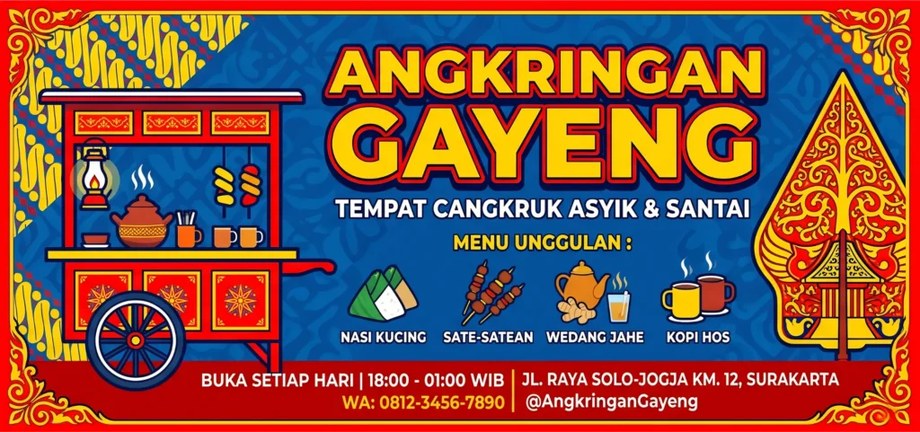 Banner Angkringan Keren - Ben Multimedia