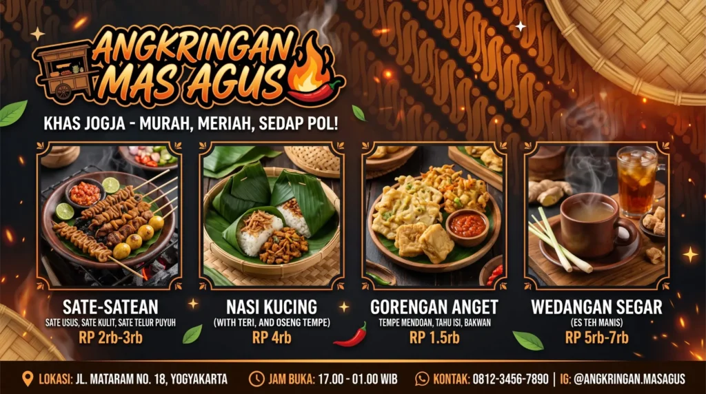 Banner Angkringan Estetik - Ben Multimedia