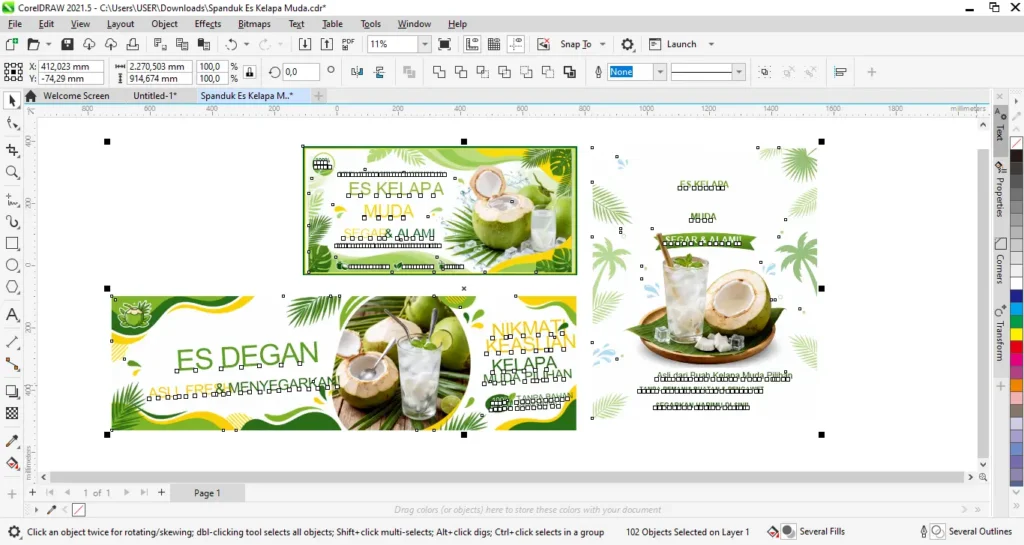 Banner Es Degan CDR - Ben Multimedia