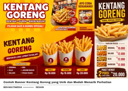 Banner Kentang Goreng