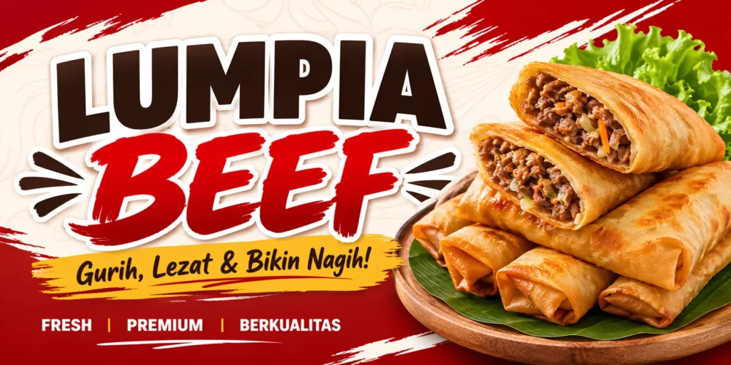 Spanduk Lumpia Beef - Ben Multimedia