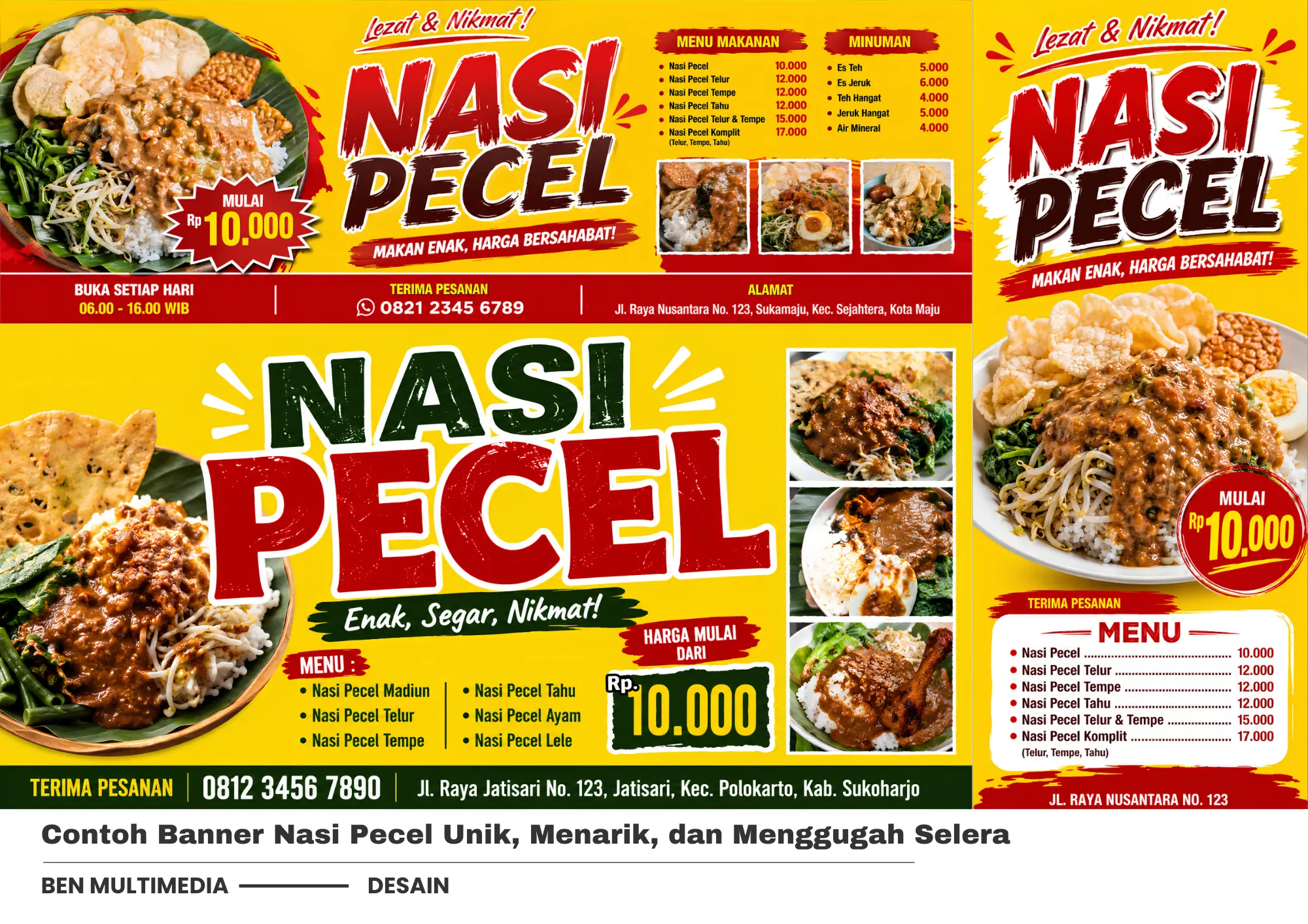 Banner Nasi Pecel