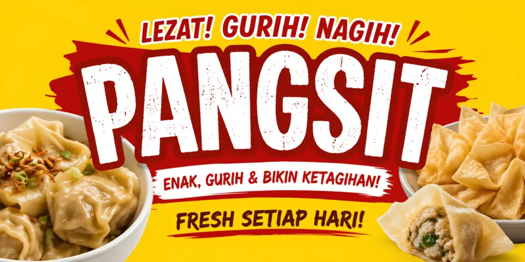 3 Contoh Banner Pangsit Dengan File CDR Custom Siap Cetak 2 Contoh Banner Pangsit - Ben Multimedia