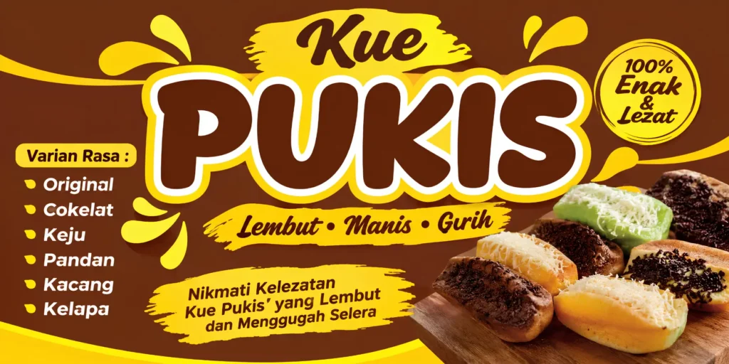 Spanduk Kue Pukis - Ben Multimedia