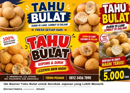 Banner Tahu Bulat