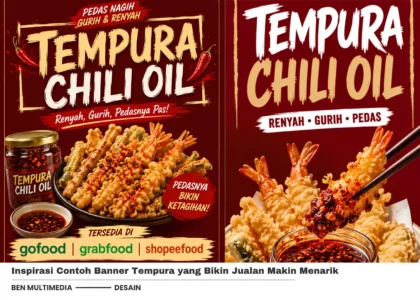Contoh Banner Tempura