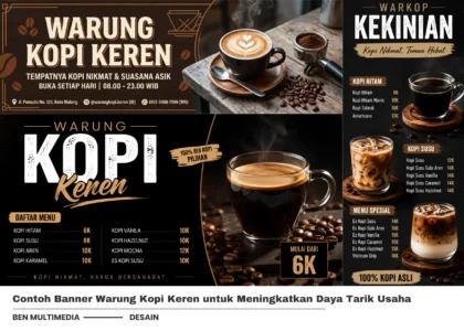 Banner Warung Kopi Keren