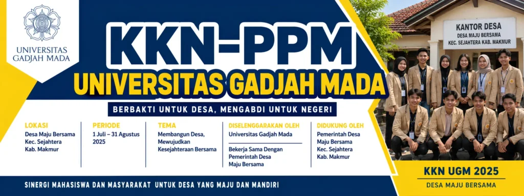 Banner KKN UGM - Ben Multimedia