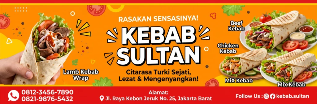 Banner Kebab Turki - Ben Multimedia
