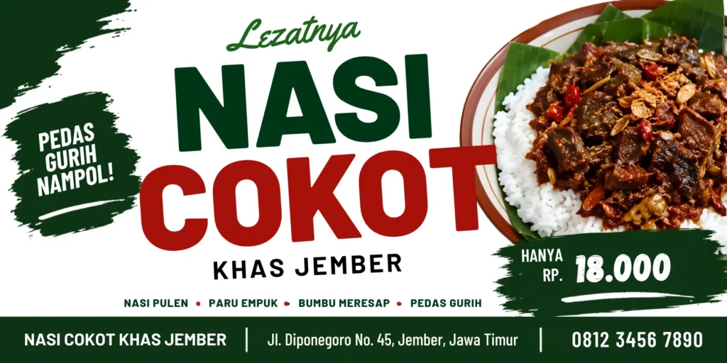 Banner Nasi Cokot - Ben Multimedia